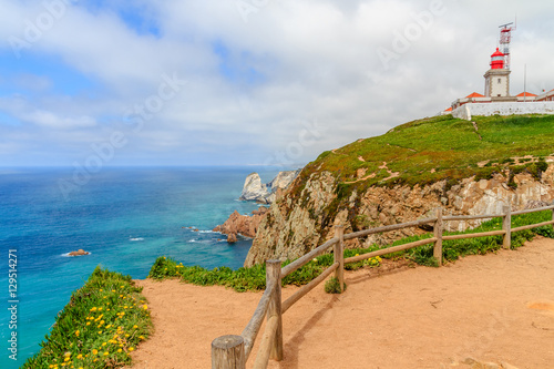 Vista do Cabo da Roca em Portugal