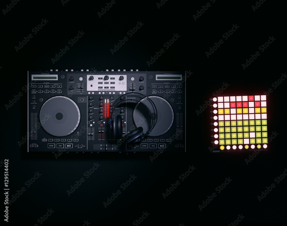Fototapeta premium DJ Gear
