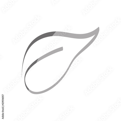 Leaf green ecology icon vector illustration graphic design
