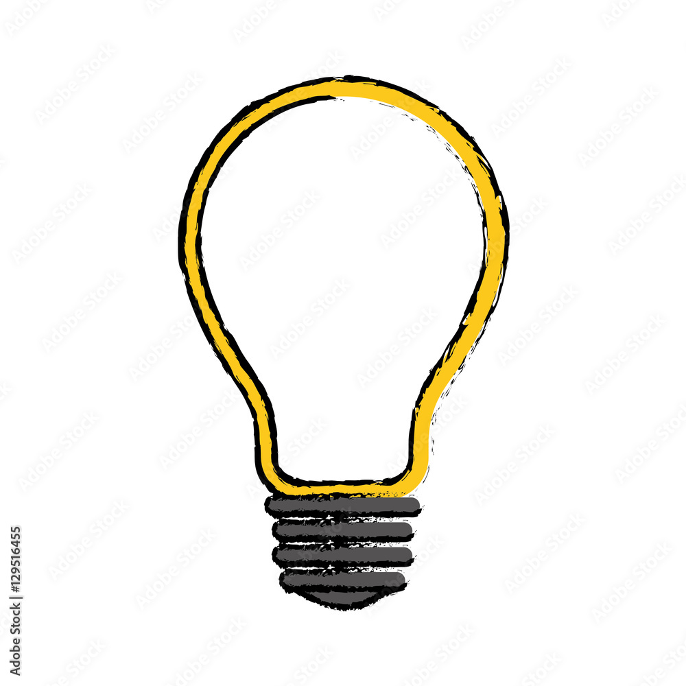 Isolated bulb symbol icon vector illustration graphic design Isolated bulb symbol icon vector illustration graphic design