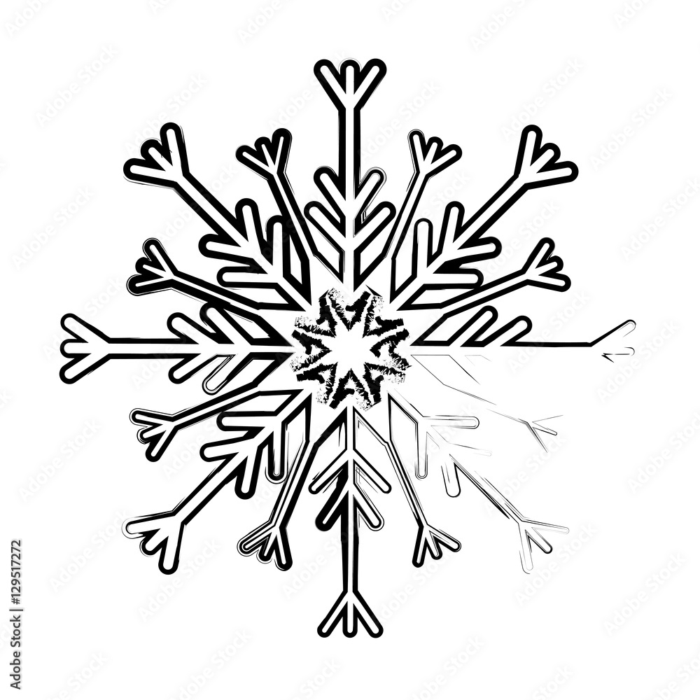 snowflake winter snow icon vector illustration graphic design snowflake winter snow icon vector illustration graphic design