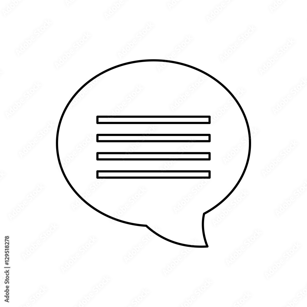 Chat bubble speakbox icon vector illustration graphic design Chat bubble speakbox icon vector illustration graphic design