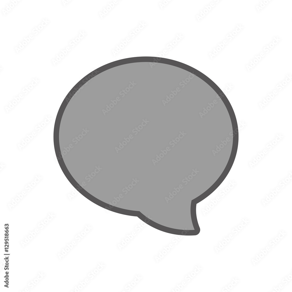 Chat bubble speakbox icon vector illustration graphic design Chat bubble speakbox icon vector illustration graphic design