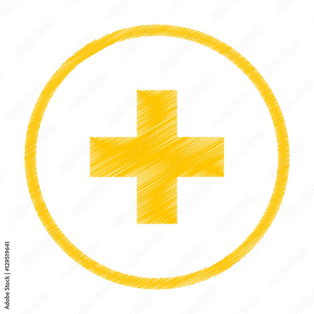 Medical cross symbol icon vector illustration graphic design Medical cross symbol icon vector illustration graphic design