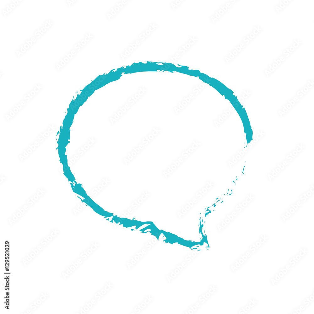 Chat bubble speakbox icon vector illustration graphic design Chat bubble speakbox icon vector illustration graphic design