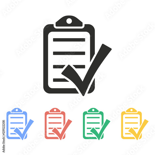 Checklist - vector icon.