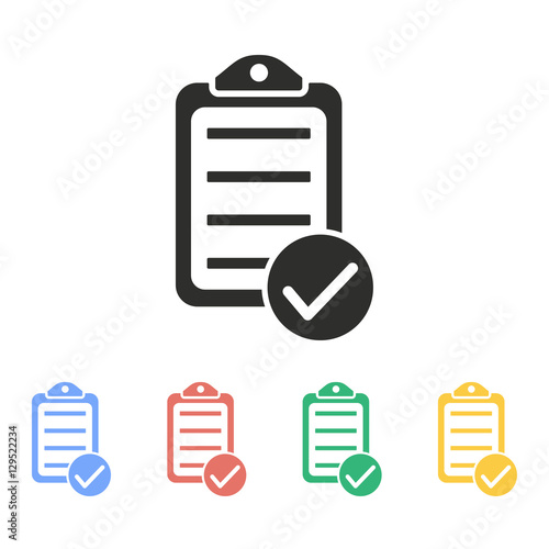 Checklist - vector icon.