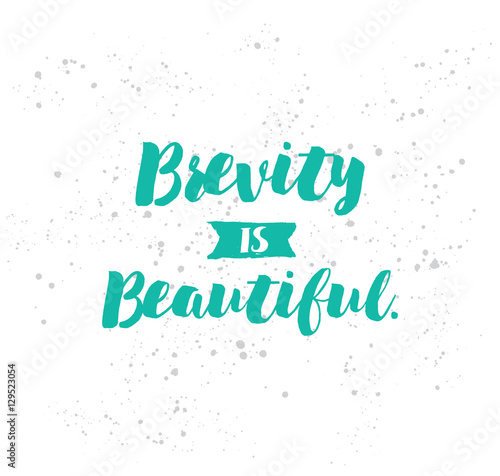 Typography for poster, invitation, greeting card or t-shirt.
