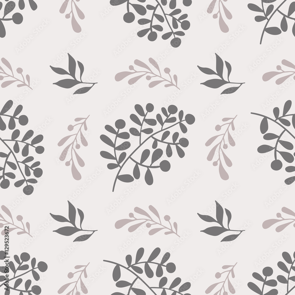 Vector seamless floral pattern Vector seamless floral pattern