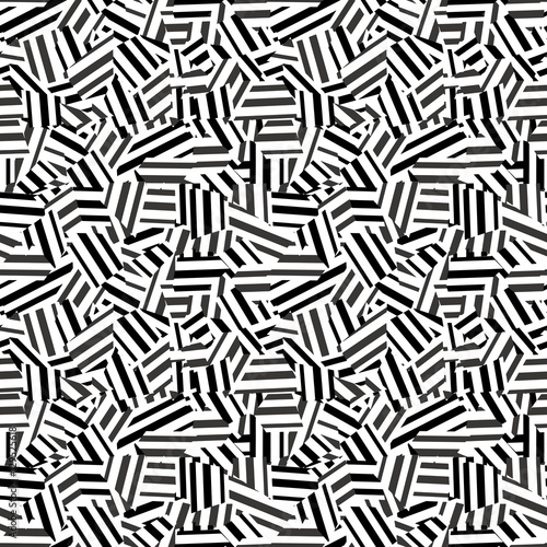 Random stripe background. Seamless pattern.                                        