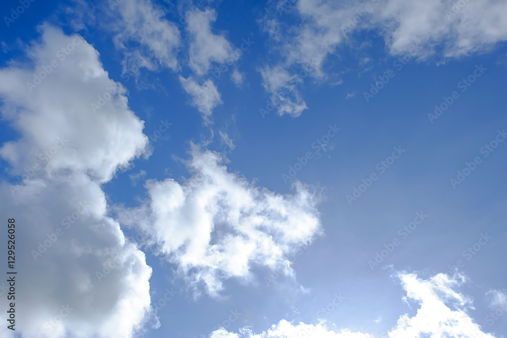blue sky background with tiny clouds. natural photo background blue sky background with tiny clouds. natural photo background