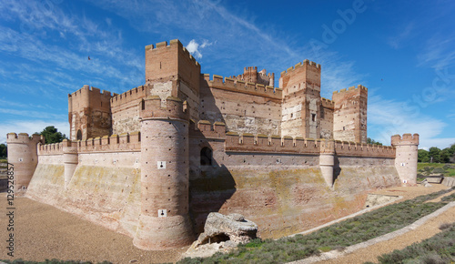 Castillo de la Mota in Medina del Campo, Castille, Spain photo