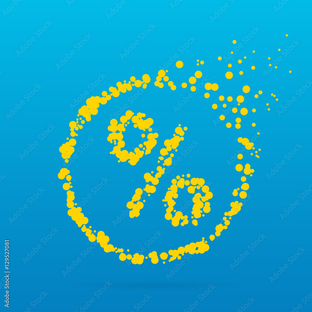 Obraz premium Creative dot icon