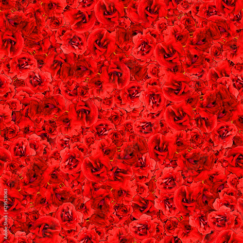 seamless background pattern texture made of flowers