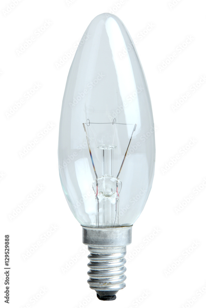 Light bulb isolated on a white background. Light bulb isolated on a white background.