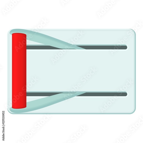 Metal lever of inclusion icon. Cartoon illustration of metal lever of inclusion vector icon for web