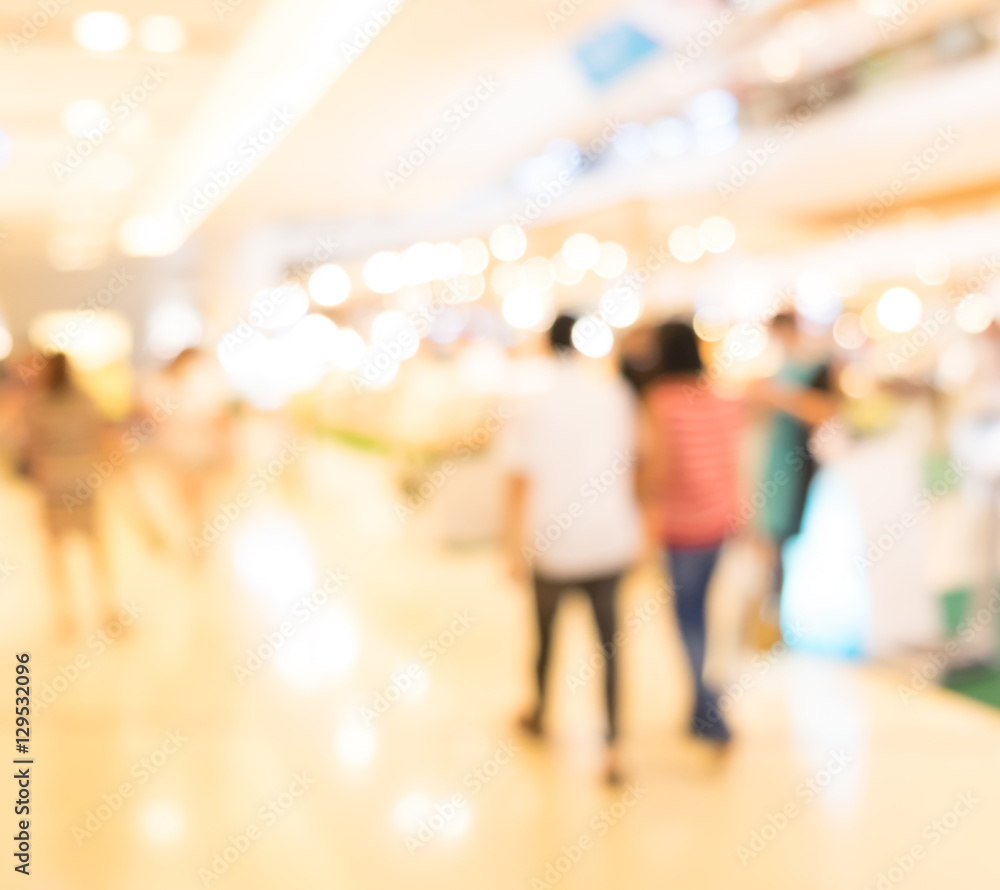 Blurred Shopping mall Interior background Blurred Shopping mall Interior background