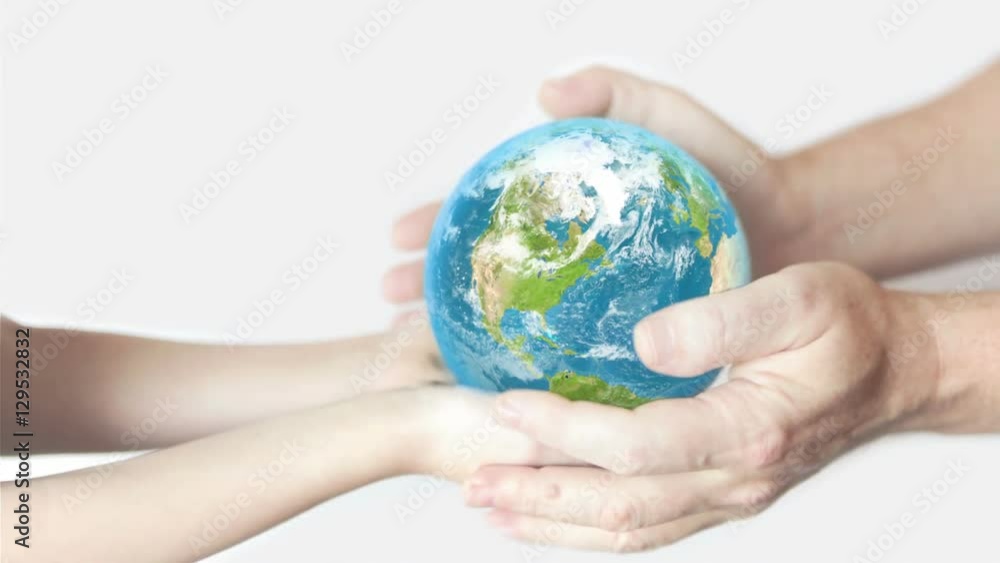Holding the World and passing to next generation. Holding the World and passing to next generation.