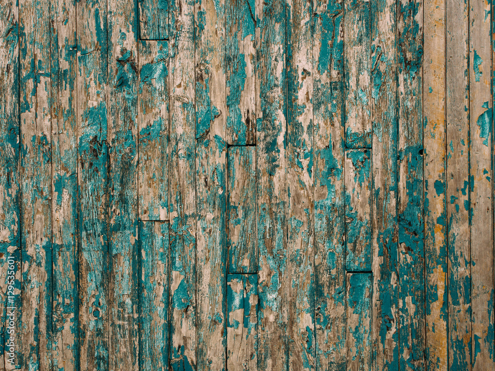green old painted wall wood texture