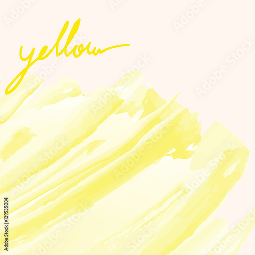 yellow watercolor background
