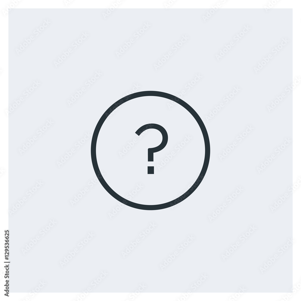 Question mark icon Question mark icon