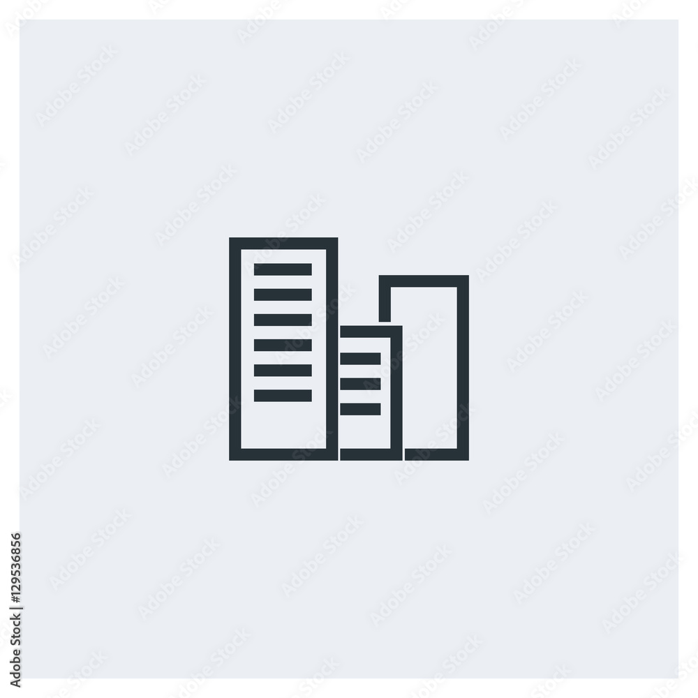 Office building icon