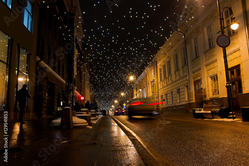 New year and Christmas in Moscow