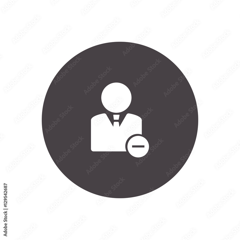 delete user icon vector delete user icon vector