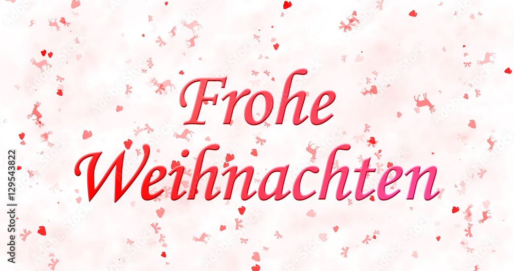 Merry Christmas text in German Merry Christmas text in German