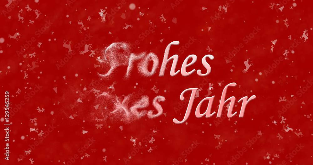 Happy New Year text in German Happy New Year text in German
