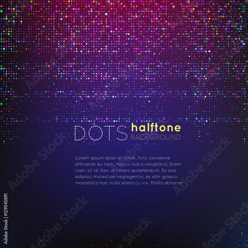 Abstract spectrum dark background