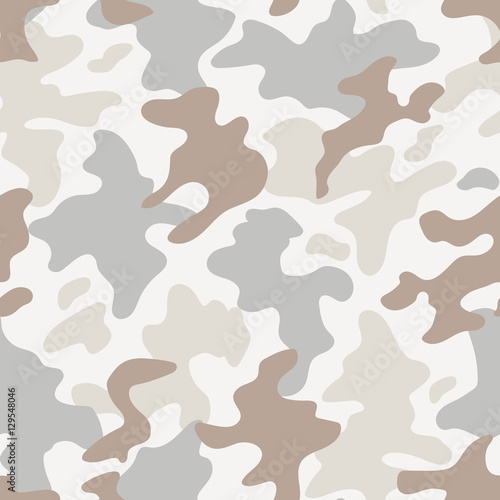 Modern fashion vector trendy camo pattern