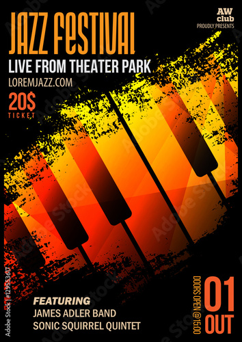 Photography Music poster template