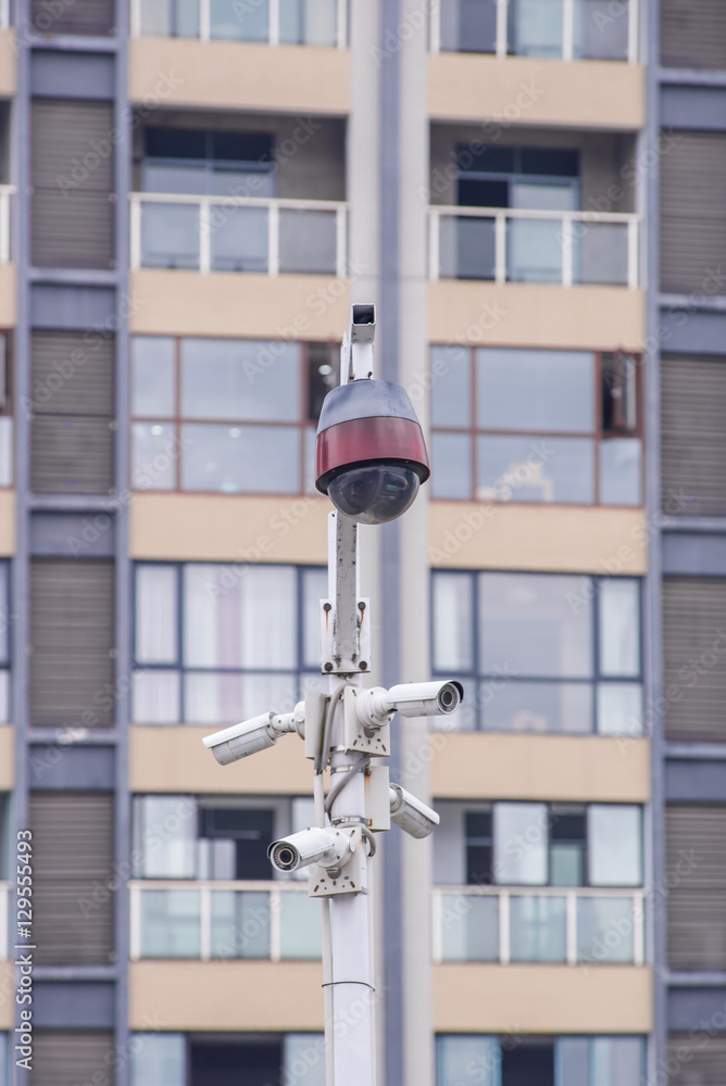Security CCTV camera and urban video, electronic device Security CCTV camera and urban video, electronic device