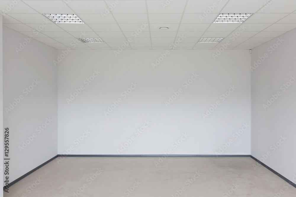 Unfinished building interior