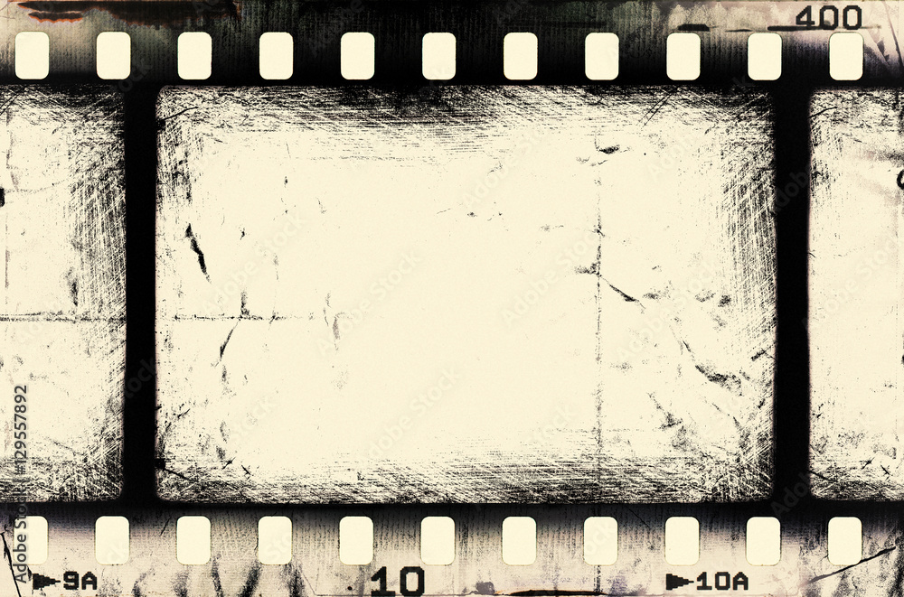 grunge filmstrip
