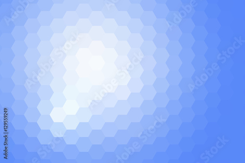 Blue Abstract Mosaic Background
