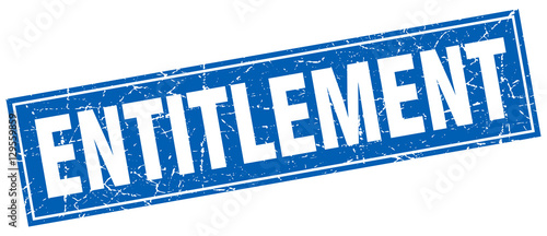 entitlement square stamp