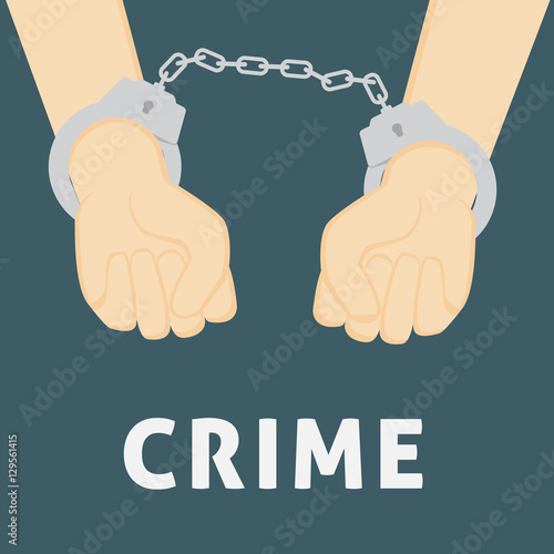 People With Handcuffed Hand