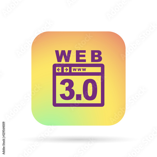 icon web 3 0