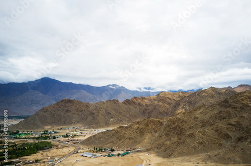 Landscape view from Shanti stupa
