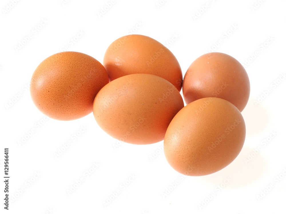 eggs isolated on white background eggs isolated on white background