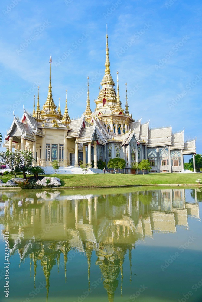 Wat Non Kum, One of the Most Famous Religious Edifices in Nakhon Ratchasima Province, Thailand