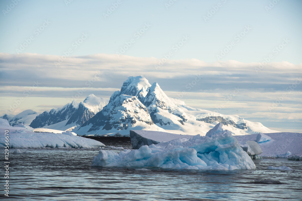 Antarctic Icy Landscape