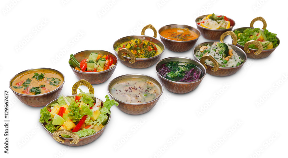 Vegan and vegetarian indian cuisine hot spicy dishes Vegan and vegetarian indian cuisine hot spicy dishes