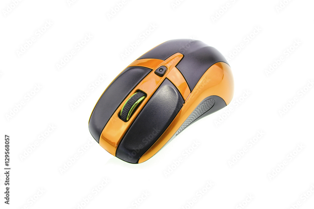 Computer mouse on white background Computer mouse on white background