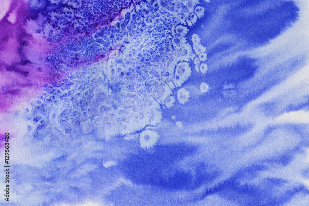 Abstract painted watercolor background Abstract painted watercolor background