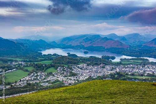 Keswick nestling in the valley