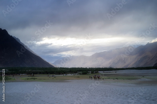 Hunder Sand Dunes of Nubra Valley.