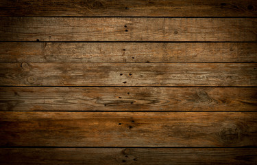 Rustic wooden background. Old natural planked wood.